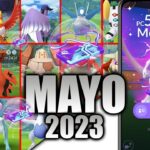 COMO CONSEGUIR en Pokemon GO LEGENDARIOS, RAROS y BRILLANTES Tiempo Limitado Intercambios Mayo 2023
