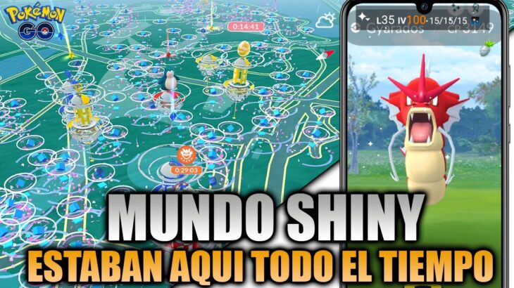 ¡¡ MUNDO SHINY !! Como completar la PokeDex Shiny 100%IV ” EL PADRE DE LOS TRUCOS ” Pokemon GO