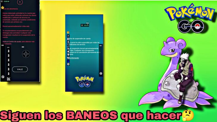 🚨Siguen los BANEOS ¿que hacer?🤔🚨+ Investigación SUPER Exclusiva Lapras PGSharp Pokémon GO