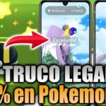 100% GARANTIZADO || TRUCO INCREIBLE HACER TIROS EXCELENTES SIEMPRE SIN FALLAR en Pokémon GO LEGAL