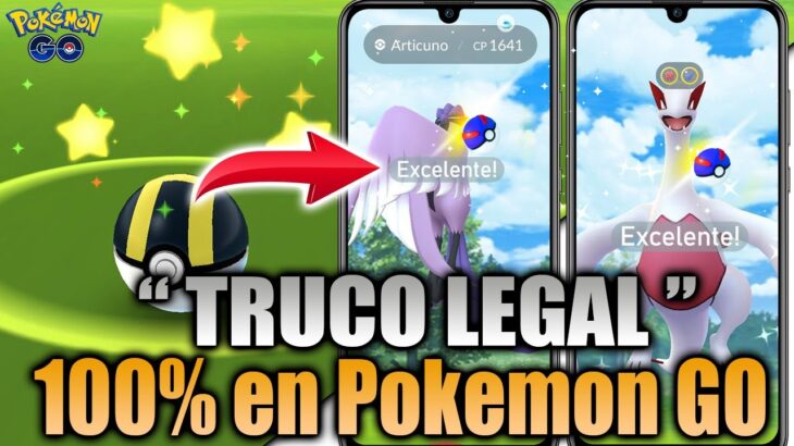 100% GARANTIZADO || TRUCO INCREIBLE HACER TIROS EXCELENTES SIEMPRE SIN FALLAR en Pokémon GO LEGAL