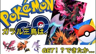 祝10,000再生！ありがとうございます！ポケモンGO 帰宅途中で…えっ！ガラル三鳥に遭遇！ガラルファイヤーGETなるか？？