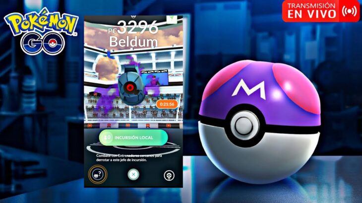 🚨EMPIEZAN Las INCURSIONES OSCURAS🚨Vamos por la MASTER BALL y los OSCUROS SHINY Pokémon GO