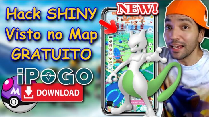 IPOGO FUNÇÃO HACK SHINY Visto no MAP GRATUITO KEY POKEMON GO FAKEGPS Funcionando SEM ERRO SEM BUG