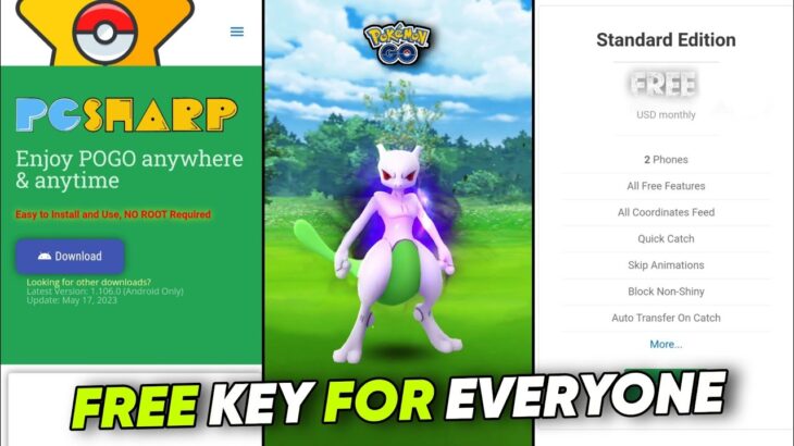 🤨Really? Pgsharp Free Key For Everyone | How To Get Pgsharp Free Key in Pokemon Go 2023