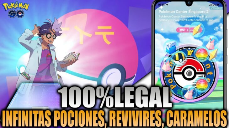 ESTO ES MUY BUENO ¡100% LEGAL! Conseguir INFINITOS OBJETOS de la TIENDA GRATIS Jugando a Pokemon GO