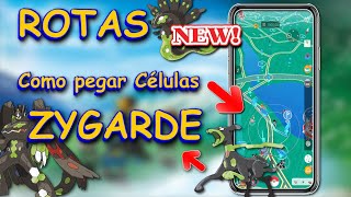 ROTAS Como PEGAR As CÉLULAS de ZYGARDE Pokémon Go NOVO Evento | FakeGps JoyStick PgSharp Funcionando