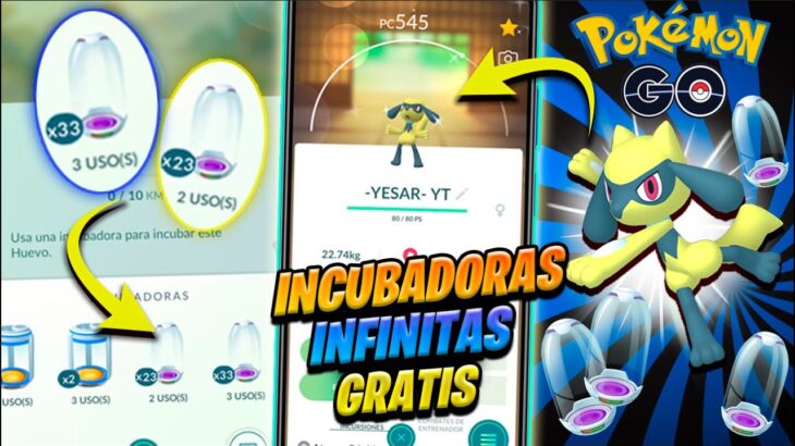 🤑¡Revelado! Truco para Obtener Super Incubadoras Infinitas GRATIS en Pokémon Go🤑 #pokemongo #riolu