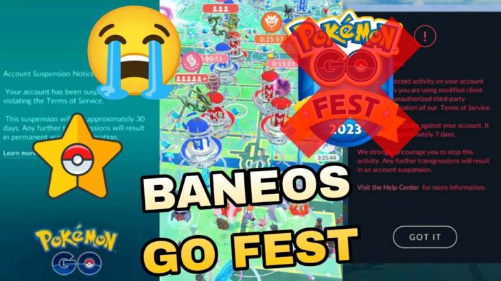 NUEVOS BANEOS GO FEST 2023 🚫 ¡NO PIERDAS TU CUENTA!