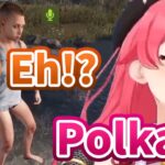 Miko and Fubuki run into Polka in Rust [Hololive/Eng sub]