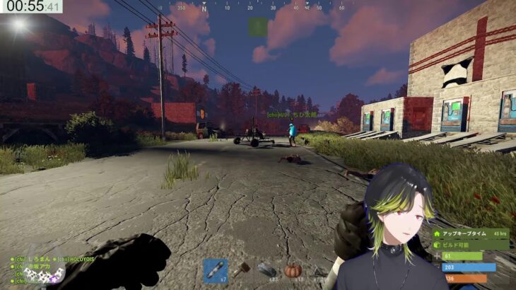 【RUST】ストラス最終日前夜のお祭りレース「よろしくしぶドック」。ストリーマー鯖【にじさんじ/渋谷ハジメ】