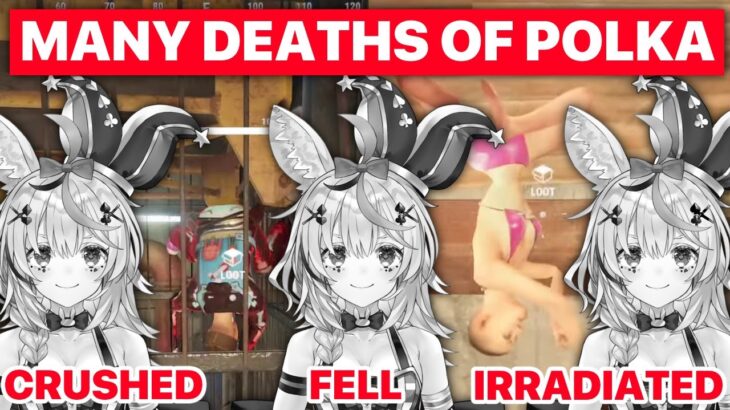 The Many Deaths Of Omaru Polka (Omaru Polka, Amane Kanata, Hoshimachi Suisei / Hololive) [Eng Subs]