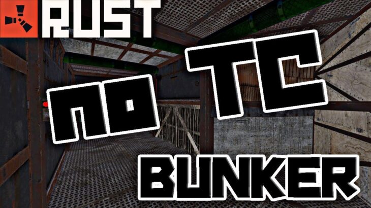 【Rust】no TC拠点！１～２人用拠点【base design】