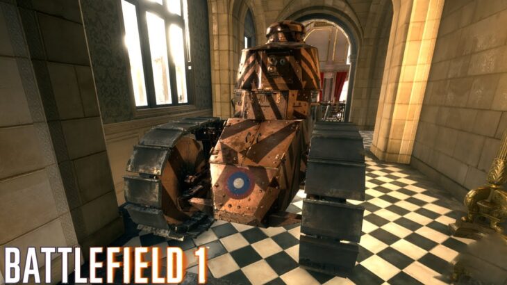 【BF1】第一次世界大戦最高の戦車”ルノー FT-17″【BATTLEFIELD 1 実況】