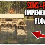 How To Build A FLOATING Water Base in Sons Of The Forest
