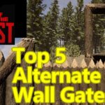 Sons of the Forest defensive wall gate alternatives, top 5 BEST GATE OPTIONS