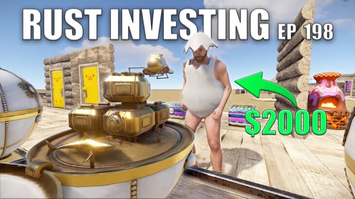 HOW TO PROFIT Investing in Rust Skins ep 198 EGG SUIT IS HERE!