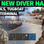 NEW Rust Diver Update (Diver Hazmat, AR, Tools, Tugboat, Ferry Terminal)