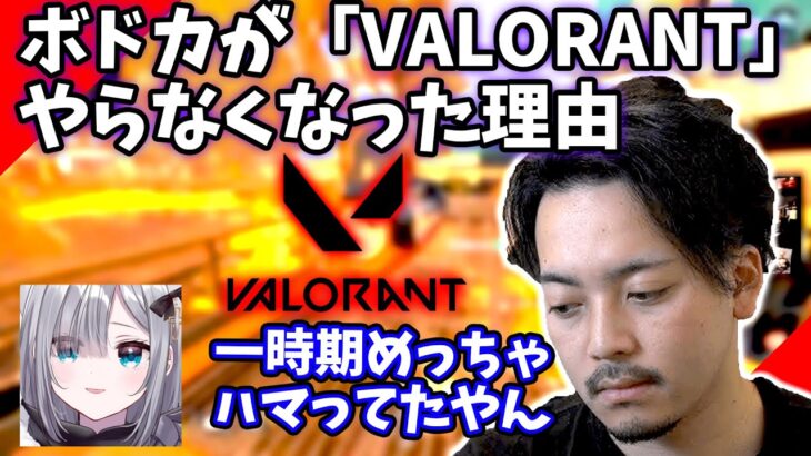 【ボドカ／切り抜き】ボドカが「VALORANT」やらなくなった個人的な理由　ヘンディー／花芽すみれ　-apex-