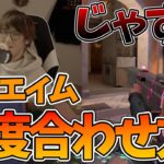 【じゃす式！】質問に答えるじゃすと手首エイムの感度合わせ方を教える感覚派じゃす　じゃすぱー切り抜き