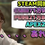 最新のSteam同時接続ランキングをみて衝撃を受ける釈迦【2022年9月20日】