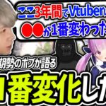 【APEX】Vtuberのここ3年間で1番変化した点について話すボブ（BobSappAim/切り抜き）