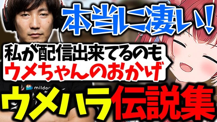 格ゲーの王ウメハラが残した凄すぎる偉業を知って感激する赤見かるび【赤見かるび/けんき/梅原大吾 /切り抜き】【ストリートファイター6】