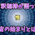 釈迦が語る宇宙の始まり 悟⭐️我々の宇宙が生まれた原因…🌏