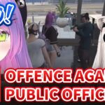 Botan laugh so hard at Towa getting arrested by Shaka because she punched him [VCRGTA/Hololive]