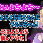 一ノ瀬うるはに激レアよちよちをしてもらうボドカｗ【一ノ瀬うるは/胡桃のあ/Sqla/ラトナ・プティ/ボドカ/スト鯖GTA/ぶいすぽ/切り抜き】