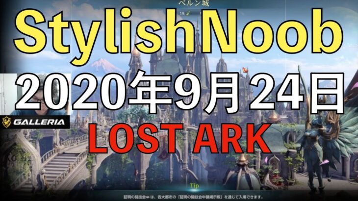 mmo(前半部分)/2020年9月24日/LOST ARK