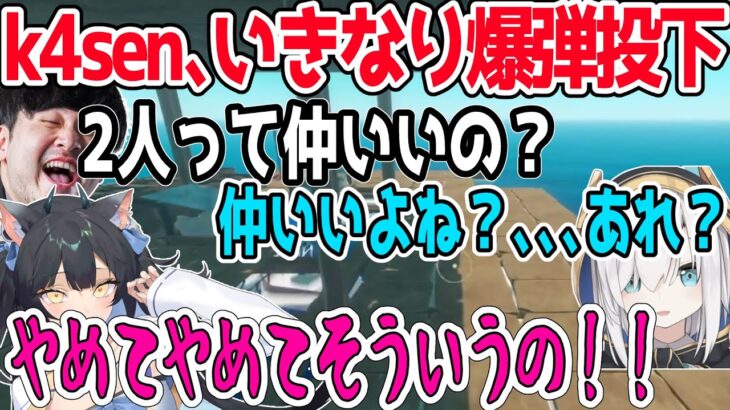 急に怖い質問をするk4senにやめて欲しがるよいちとアルス【RAFT/夜よいち切り抜き】