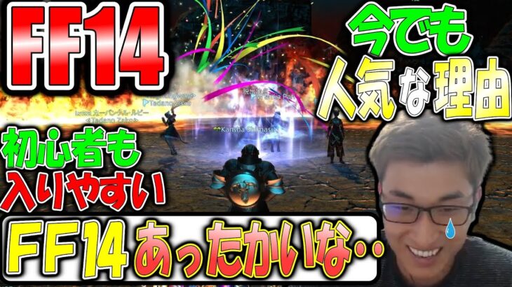 FF14が今なお人気で新規も遊びやすい理由を復帰勢の関優太が語る【切り抜き FINAL FANTASY XIV 関優太 スタヌ StylishNoob MMORPG】