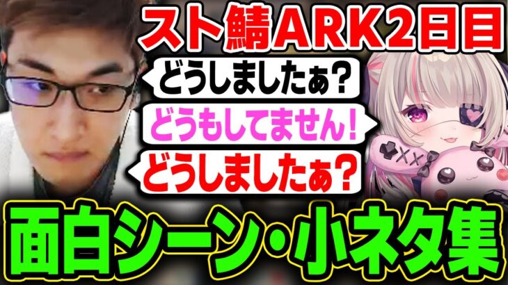 【スト鯖ARK】動画に上がらなかった2日目面白シーン/小ネタ集【スタヌ切り抜き / 関優太 / きなこ / ボドカ / 魔界ノりりむ】