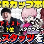 CRカップ本番の個人スタッツを見て驚くローレン【ローレン・イロアス/k4sen/じゃすぱー/ふらんしすこ/にじさんじ切り抜き】