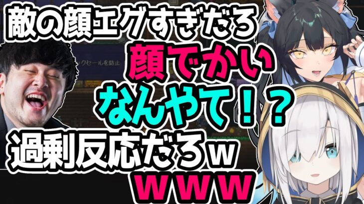 k4senとよいちの顔発言に過剰反応するアルスに爆笑するよいち【テラリア/夜よいち切り抜き】