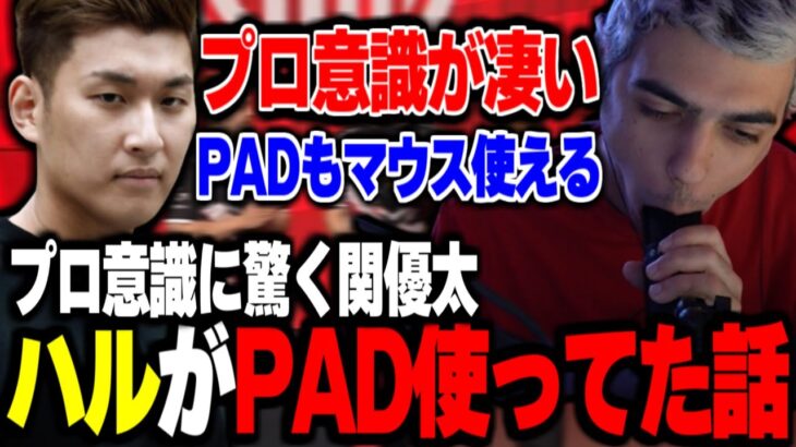 インペリアルハルがPAD使ってた事について【関優太切り抜き】