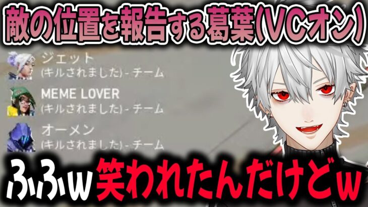 VCで報告したら、野良に変な笑い方された葛葉＆記念の話【切り抜き】