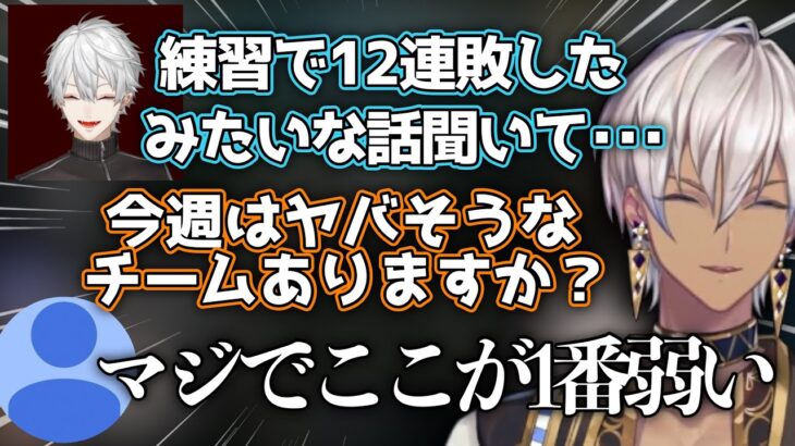 先週の葛葉たちの戦績を聞き、不安になるイブラヒム【イブラヒム/にさk4sen/乾伸一郎/JapaneseKoreanUG/切り抜き】