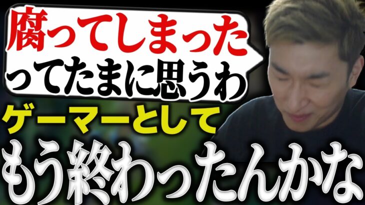 もうゲーマーとしては終わってしまったかもしれないと語る関優太【スタヌ 切り抜き lol the k4sen】