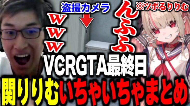 最終日の関優太と魔界ノりりむいちゃいちゃまとめ【VCRGTA】