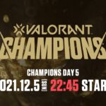 VALORANT Champions 2021: Berlin – Day5