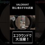 エコラウンドおすすめ初心者武器【VALORANT/ヴァロラント】 #Shorts