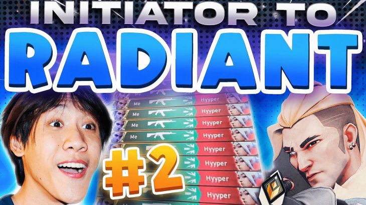 Initiator To Radiant SPEEDRUN | How I Hit Diamond In 1 Day.. (Valorant)
