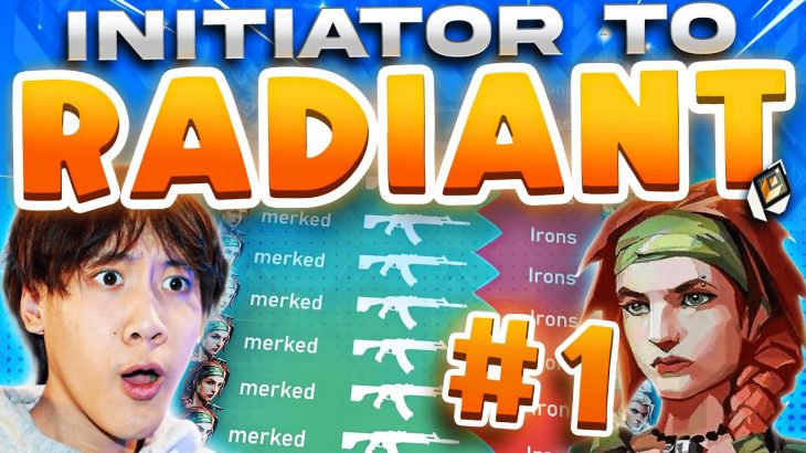 Initiator To Radiant SPEEDRUN | Iron Players Are Different.. (Valorant)