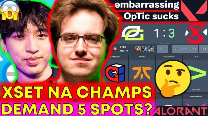 OpTic ROASTED as XSET Win NA Playoffs, Want MORE Masters Spots?! 😲 VALORANT News