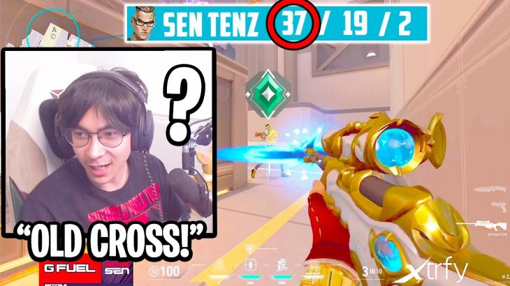 TENZ DESTROYS ASCENDANT PLAYERS IN FIRST GAME IN NEW ACT!! – PLAYS WITH OLD CROSSHIAR!! (VALORANT)