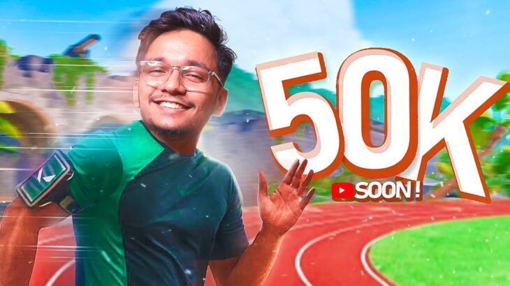 50k done live 😭