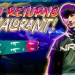 Aceu Re-enters To Valorant Competitive Plays! | Aceu Epic Moments