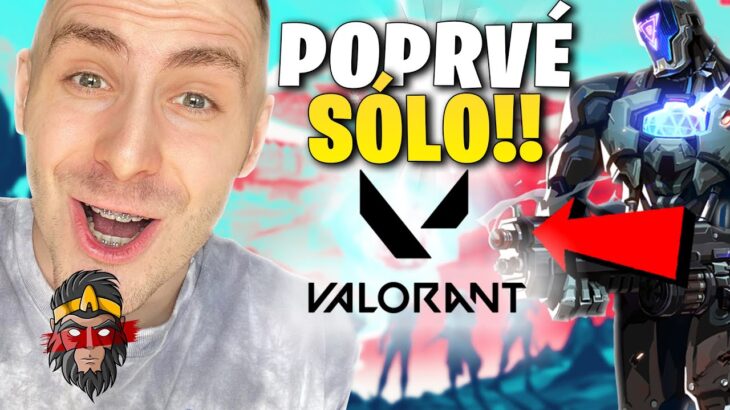 MŮJ PRVNÍ SÓLO WIN!! [ VALORANT ] #2